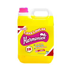 embalagem de lava louças de 5l harmoniex