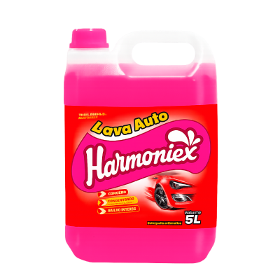 embalagem de lava auto de 5l harmoniex